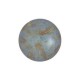 Les perles par Puca® Cabochon 14 mm - Opaque blue/green spotted 02010/65325
